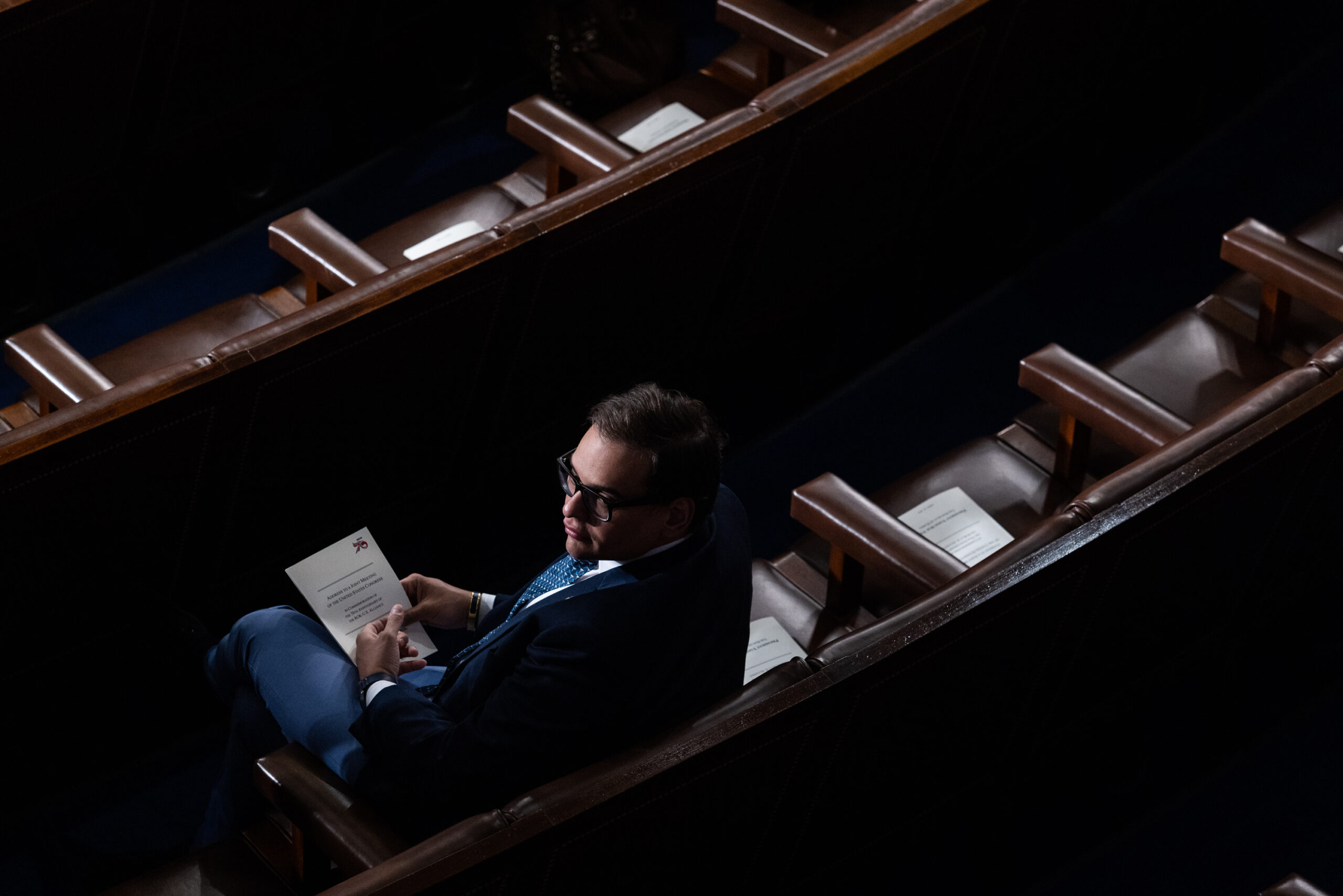 Democrats weaponize Santos against vulnerable New York Republicans in new ad