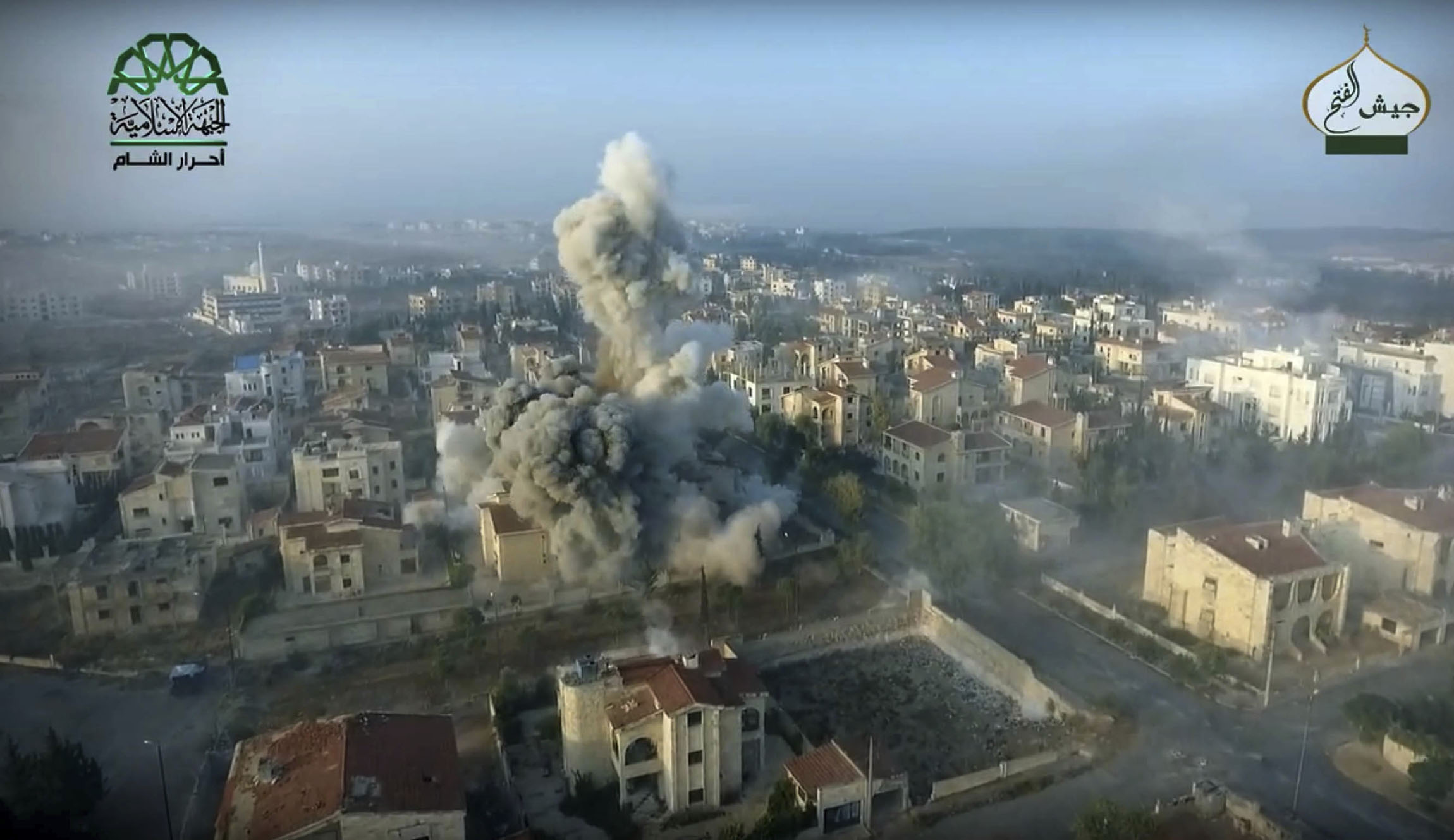 Syrian forces launch Russian-backed attack to take back ground in Aleppo