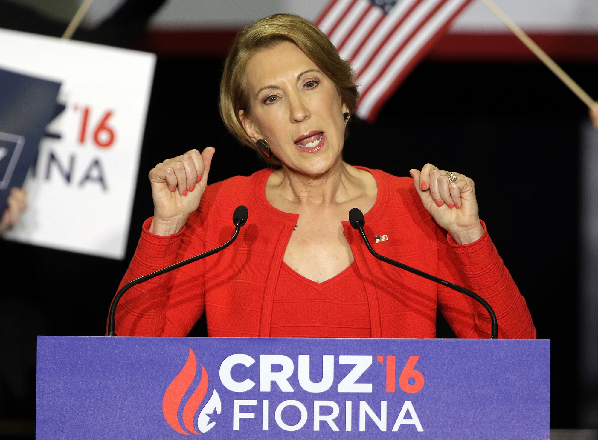 Fiorina: Cruz’s VP move not a sign of panic