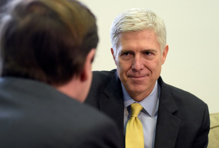 Democrats and progressives are losing their minds over President Trump's Supreme Court nominee. (AP Photo/Susan Walsh)