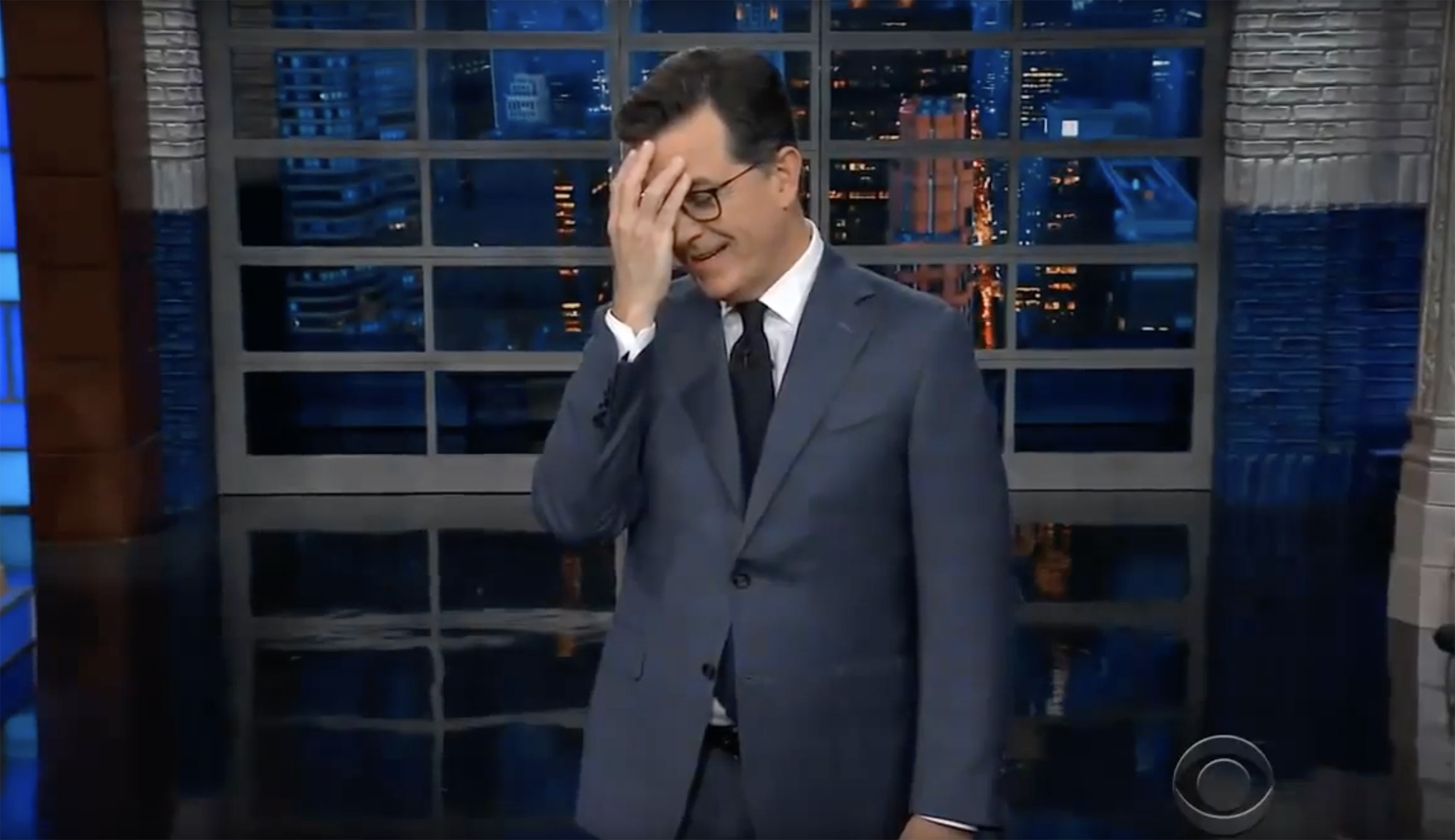 Stephen Colbert compares Trump to ‘reminiscing’ grandfather over ‘deep state’ tweet