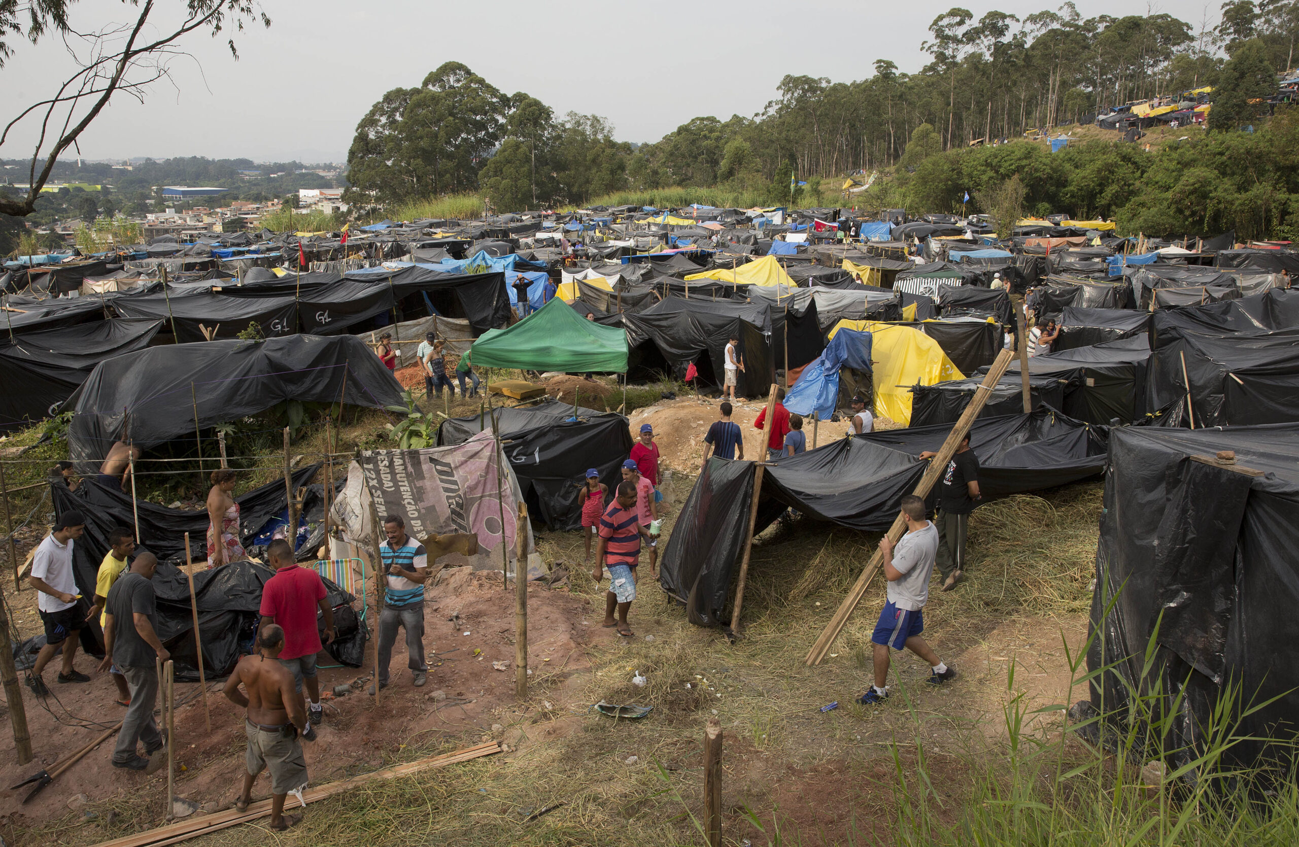Homeless blame World Cup for high rent in Brazil