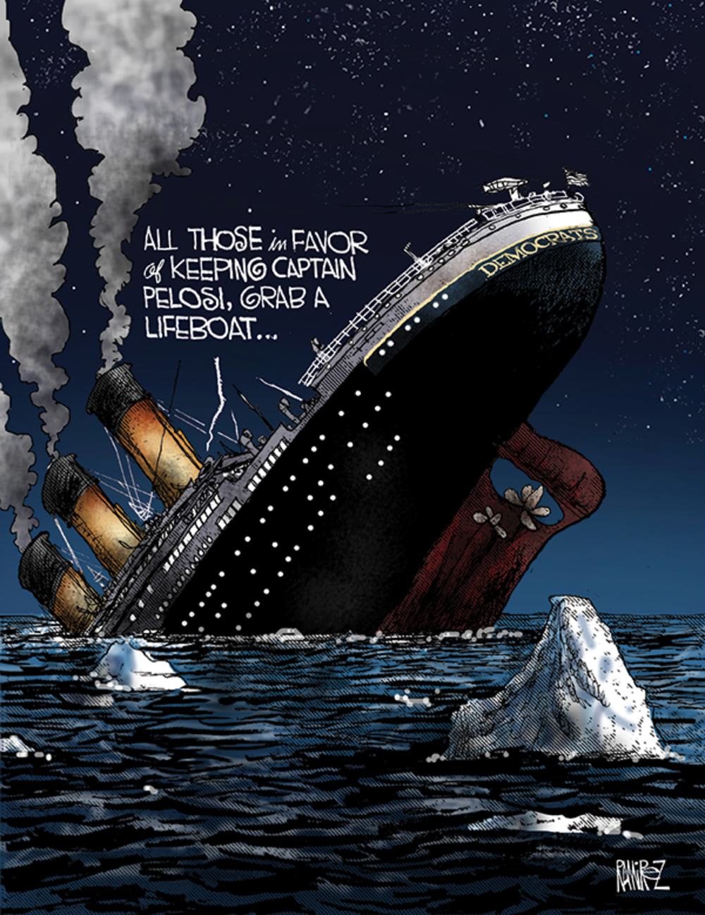 Pelosi Titanic