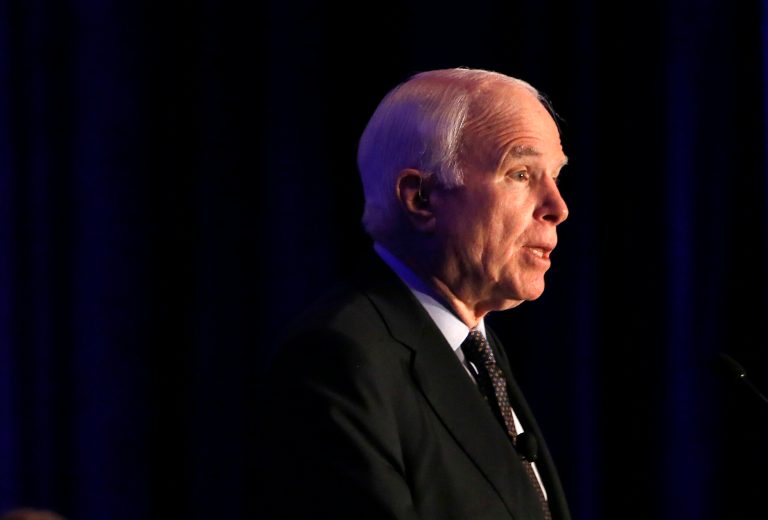 Arizona Sen. John McCain said the unintentional deaths were 