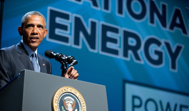 Energy efficiency rules being developed to meet President Obama's climate goals would make home heating more expensive for many low-income families, a prominent natural gas group told the administration on Monday. (AP Photo/Andrew Harnik)