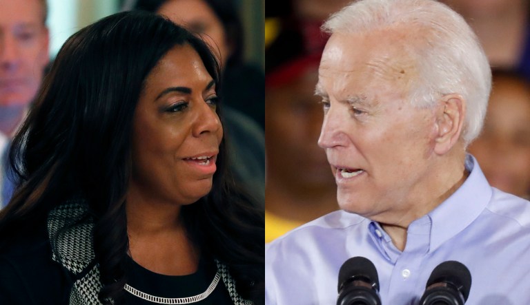 Kiron Skinner and Joe Biden
