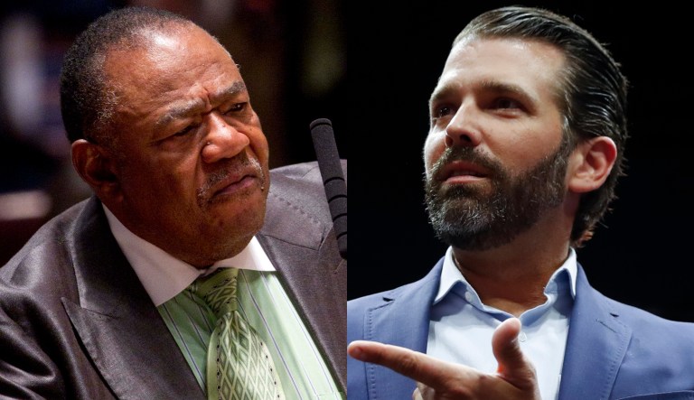 John Rogers and Donald Trump Jr.