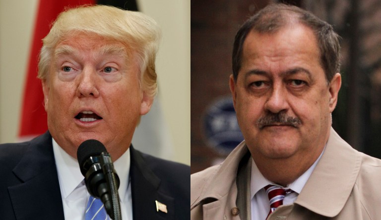 Donald Trump and Don Blankenship.