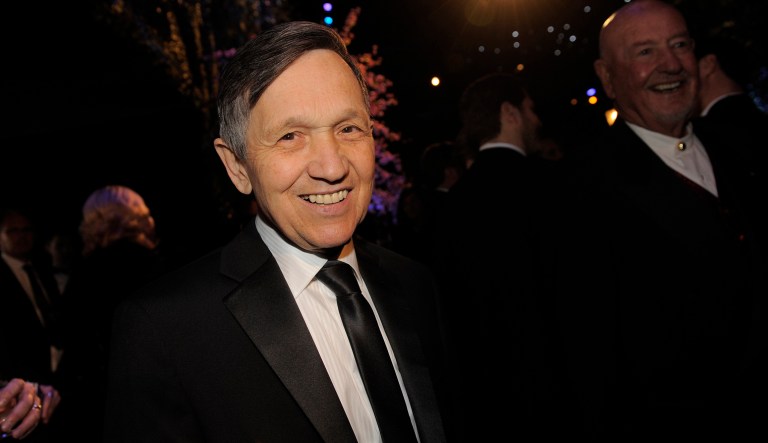 Dennis Kucinich filed a designation of treasurer form to run for governor in Ohio in 2018. (Photo by Chris Pizzello/Invision/AP)