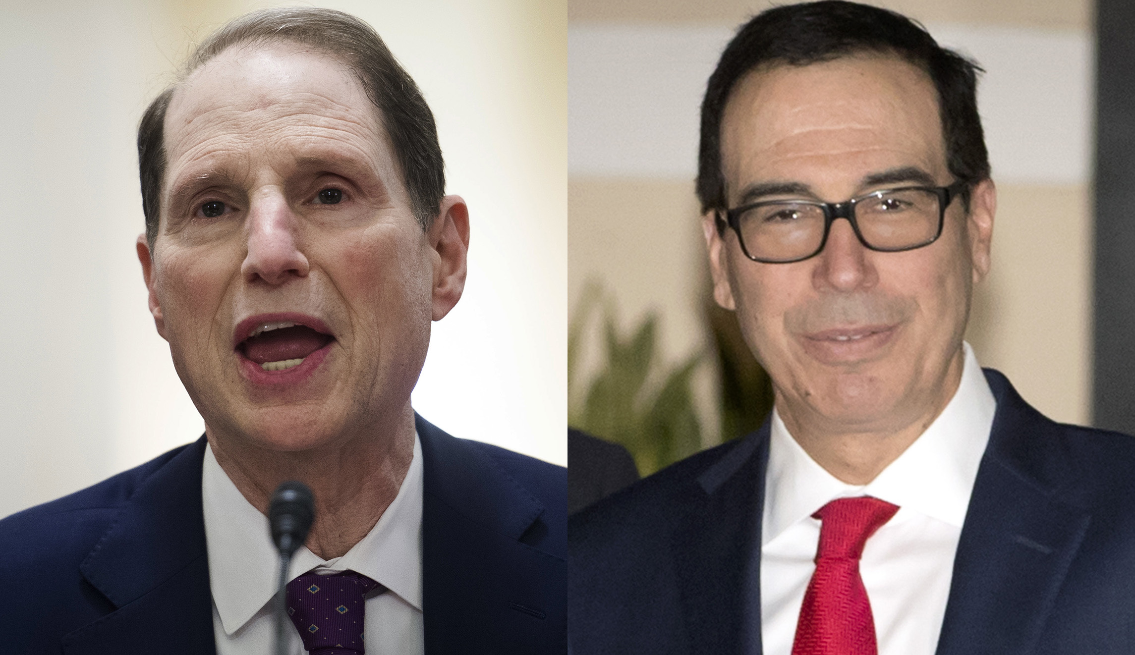 Wyden presses Mnuchin over refusal to hand over Trump tax returns