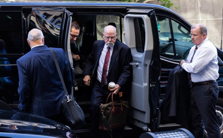 Special counsel John Durham is seen.