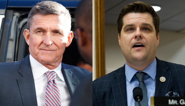 Michael Flynn and Matt Gaetz