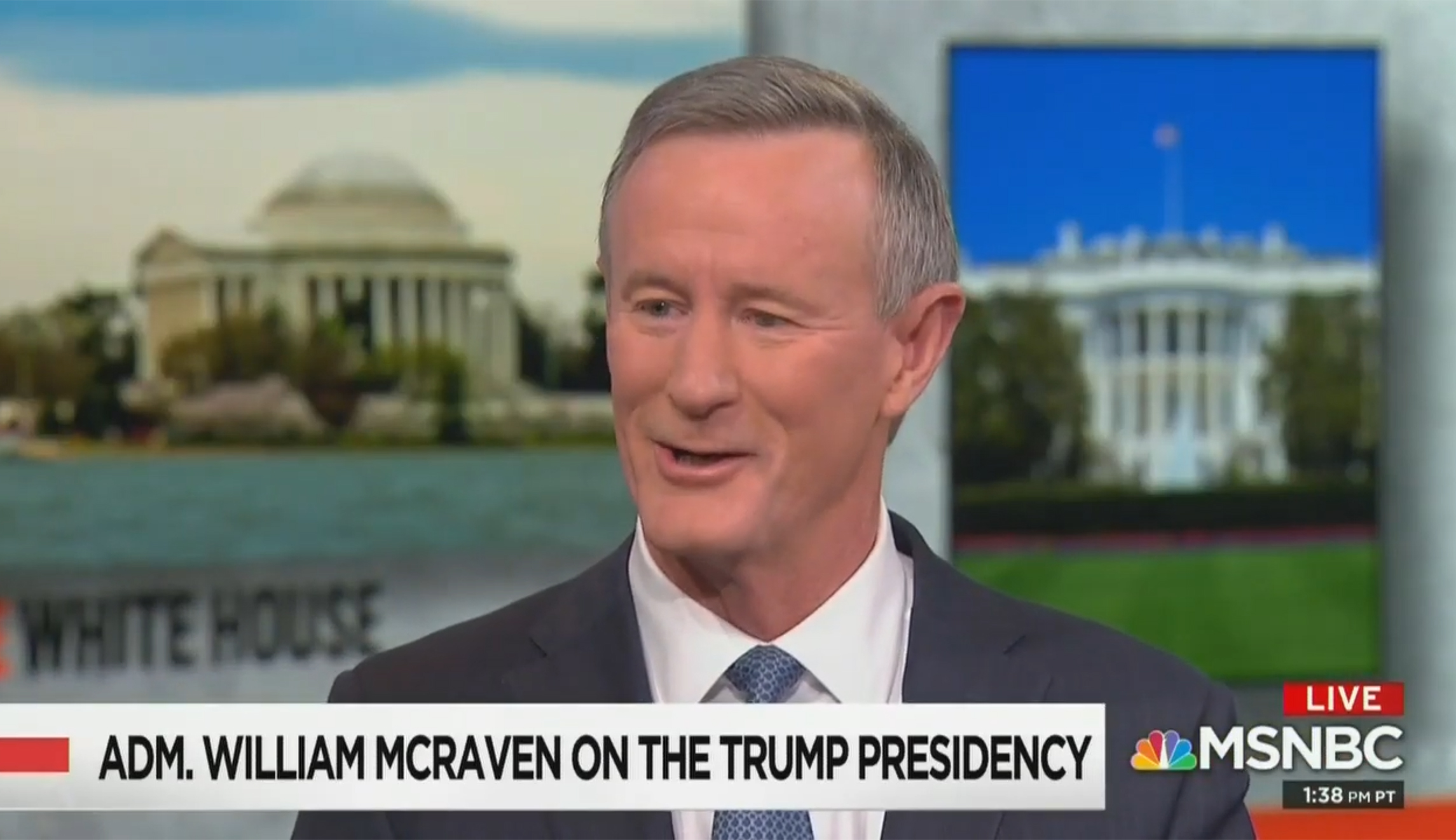William McRaven on White House run: No plans, but ‘never say never’