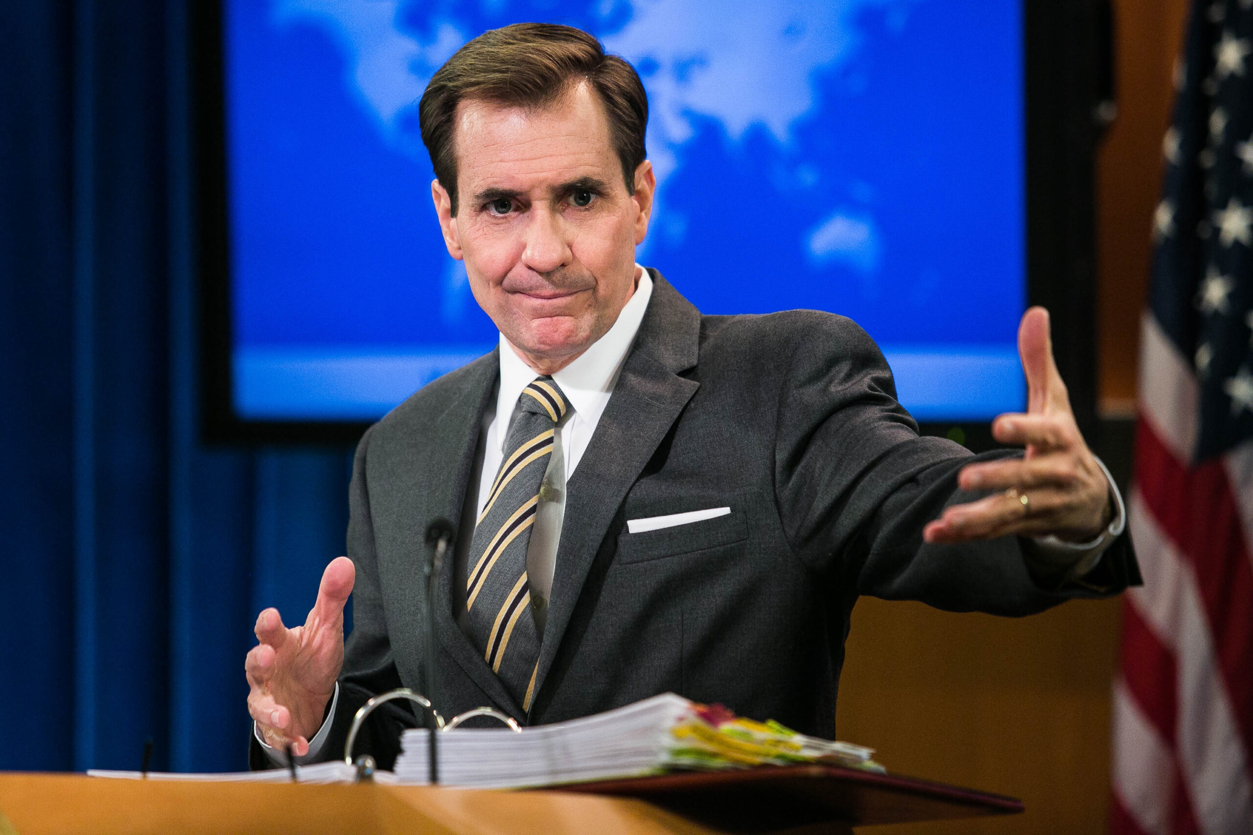 State Dept. spars with Russian press