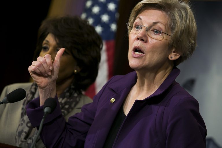 A shocking new poll shows Sen. Elizabeth Warren, D-Mass., ahead of Hillary Clinton in Iowa, the first caucus state, and in New Hampshire, the first primary state. (Graeme Jennings/Examiner File)