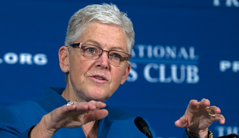 When asked about the Trump administration's deregulatory agenda with respect to energy, former Environmental Protection Agency chief Gina McCarthy said, 