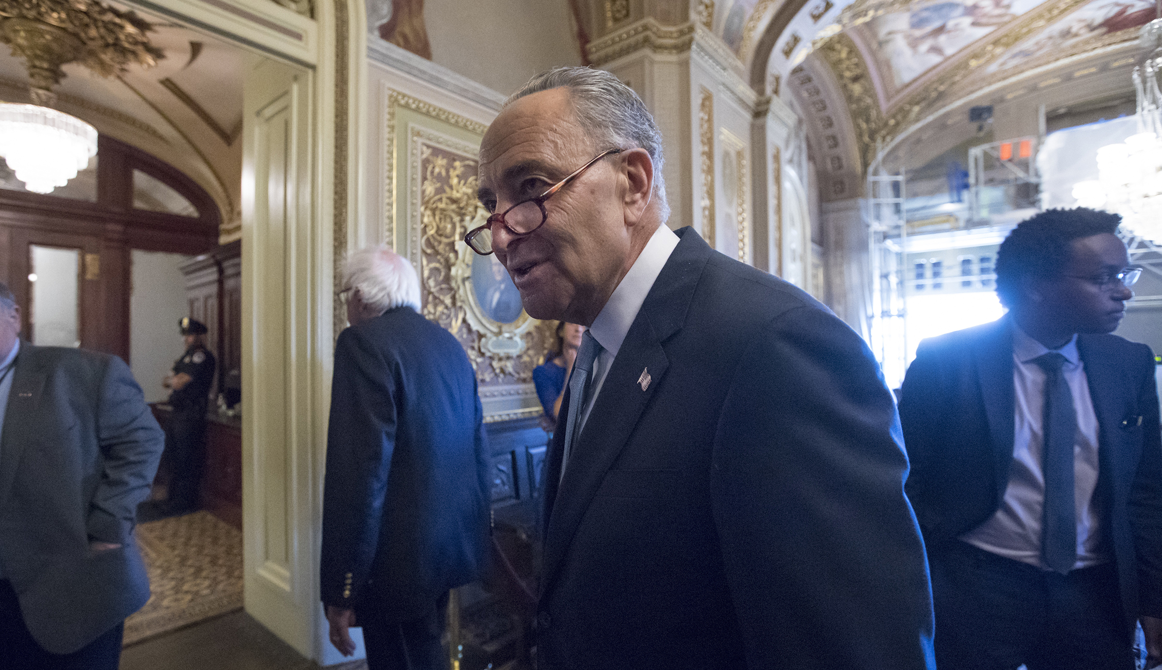 Chuck Schumer demands transcript of Trump meeting with Russians