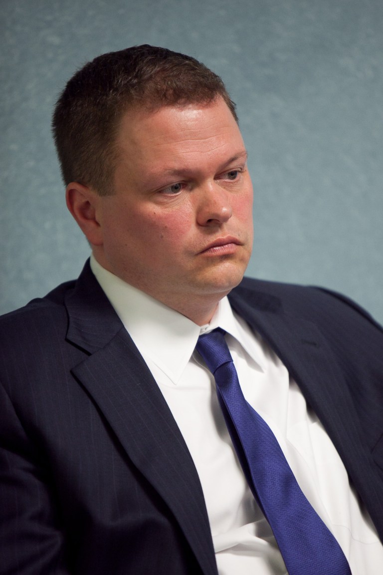 D.C. Police Union Chairman Kristopher Baumann is trying to strike a deal with the District's ethics board that would give police officers additional protections and rights if they come under scrutiny from the new panel. (Photo: Examiner file)