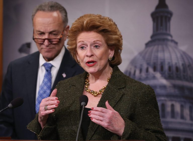 Debbie Stabenow, D-Mich., co-sponsored the bill, which would hold accountable any trade-pact country that is deemed to be manipulating its currency. (Getty File Photo)