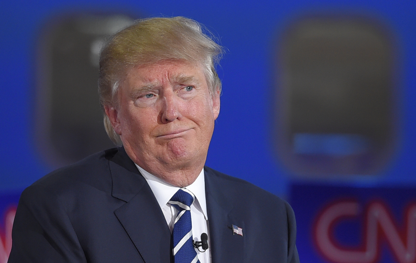 Donald Trump overshadowed as debate turns to substance
