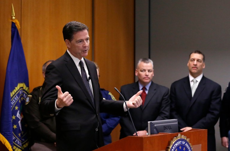 FBI Director James Comey assured that the method used to hack an Apple iPhone is going to stay secret. (AP Photo/Carlos Osorio)