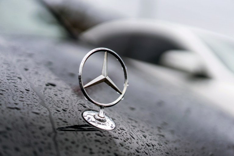 A Mercedes-Benz for sale at a dealership in Patchogue, N.Y. Automakers are concerned that the Trump administration's proposal to place tariffs on overseas vehicles will drive up costs and hurt the labor market. 