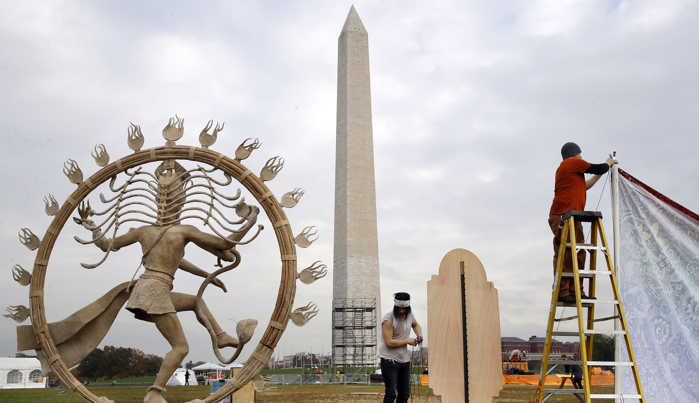 Organizers scrap nudity plans for weekend festival outside the White House