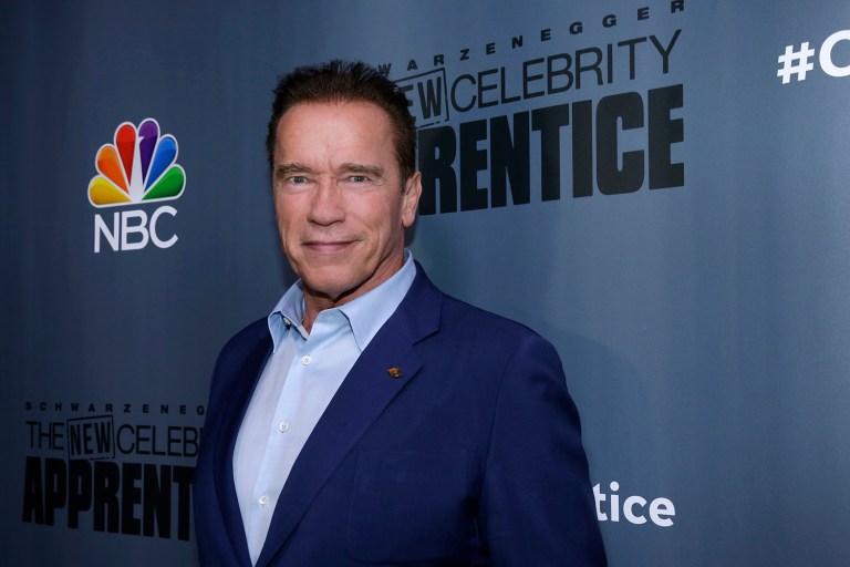 Donald Trump lashed out at Arnold Schwarzenegger, the new host of 