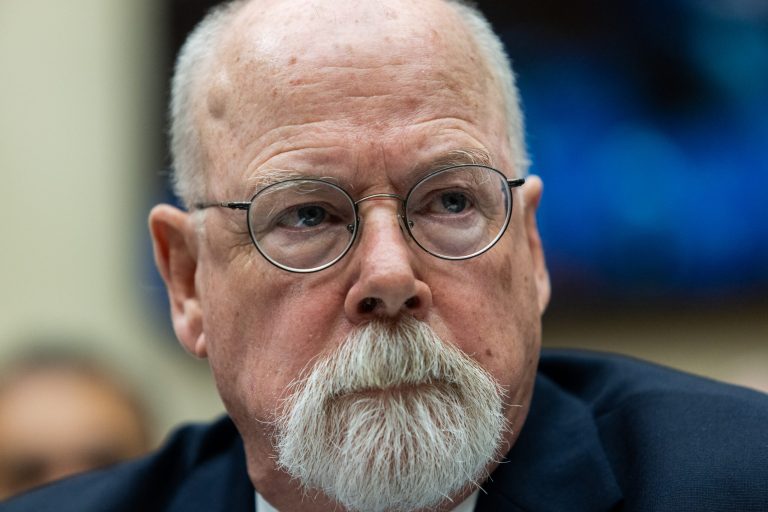 Former Justice Department Special Counsel John Durham testifies before a House Judiciary Committee hearing on Capitol Hill on June 21, 2023. 
