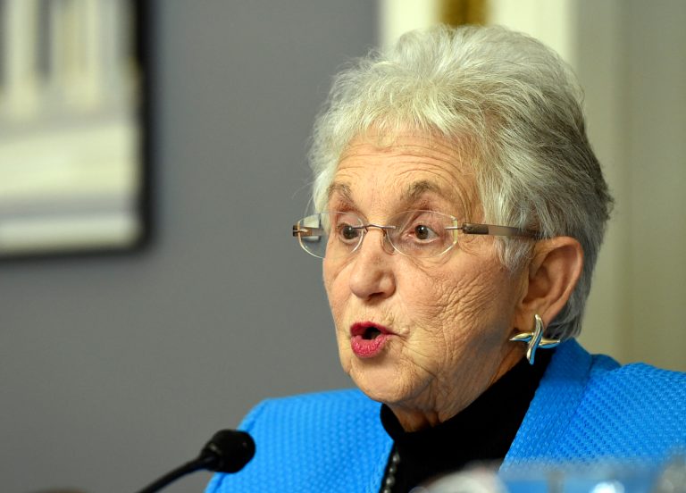 Virginia Foxx questioned the Education Department's overreach when it comes to campus sexual assault. (AP Photo/Molly Riley)