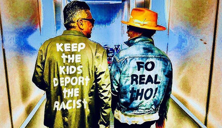 George Lopez selling ‘Keep the Kids, Deport the Racist’ shirts for charity