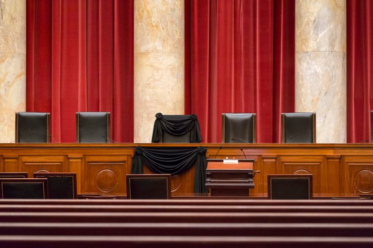 The Supreme Court announced Tuesday plans for Justice Antonin Scalia's funeral Mass. (AP Photo/J. Scott Applewhite)