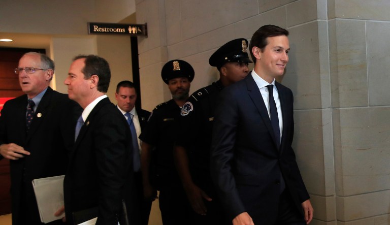 Attendees of the bipartisan roundtable included representatives from Congress, faith-based organizations and criminal justice reform groups, among others. (AP Photo/Manuel Balce Ceneta)