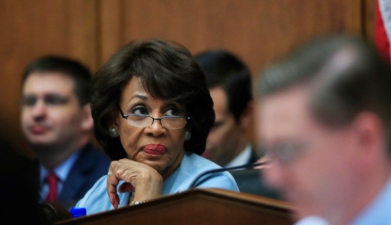 Waters, the ranking member of the House Financial Services Committee, was responding to a comment Comey made to Attorney General Jeff Sessions about his unease with being left alone with Trump. (AP Photo/Manuel Balce Ceneta)