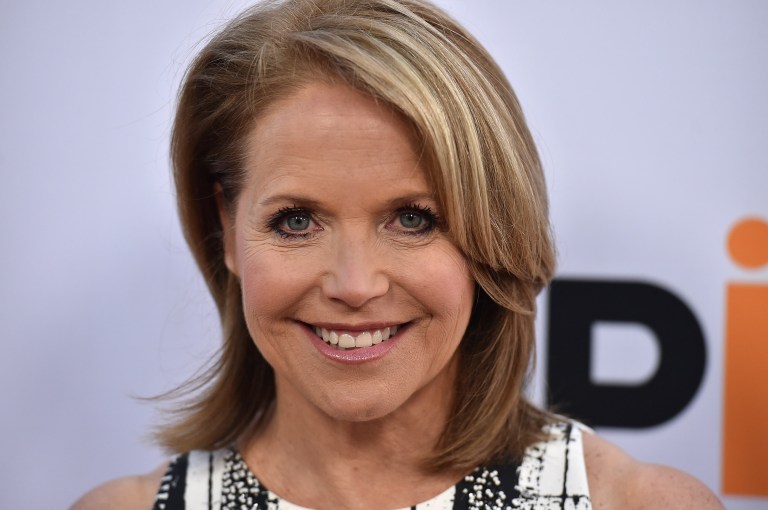 Katie Couric admitted Thursday she 