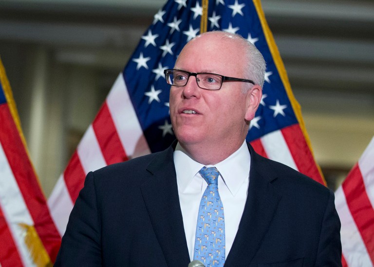 House Democratic Caucus Chairman Joe Crowley, D-N.Y., noted Donald Trump's mocking of Sen. Marco Rubio, one of four Senate Republicans who worked on the "Gang of Eight" bill, during the Republican primary last year.