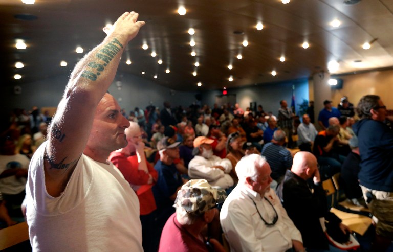 One recommendation on how to cut government spending is to allow veterans to use any U.S. hospital for health care. (AP Photo/Matt York)