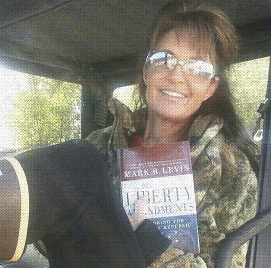 Score! Sarah Palin buys and touts Mark Levin’s ‘Liberty Amendments’