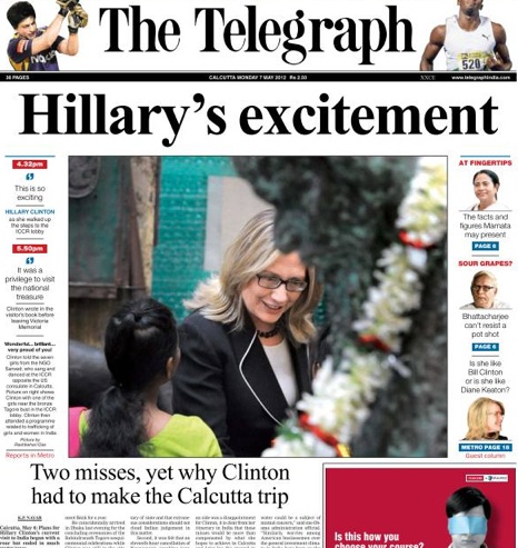 ‘Excitement’ for Hillary Clinton in India