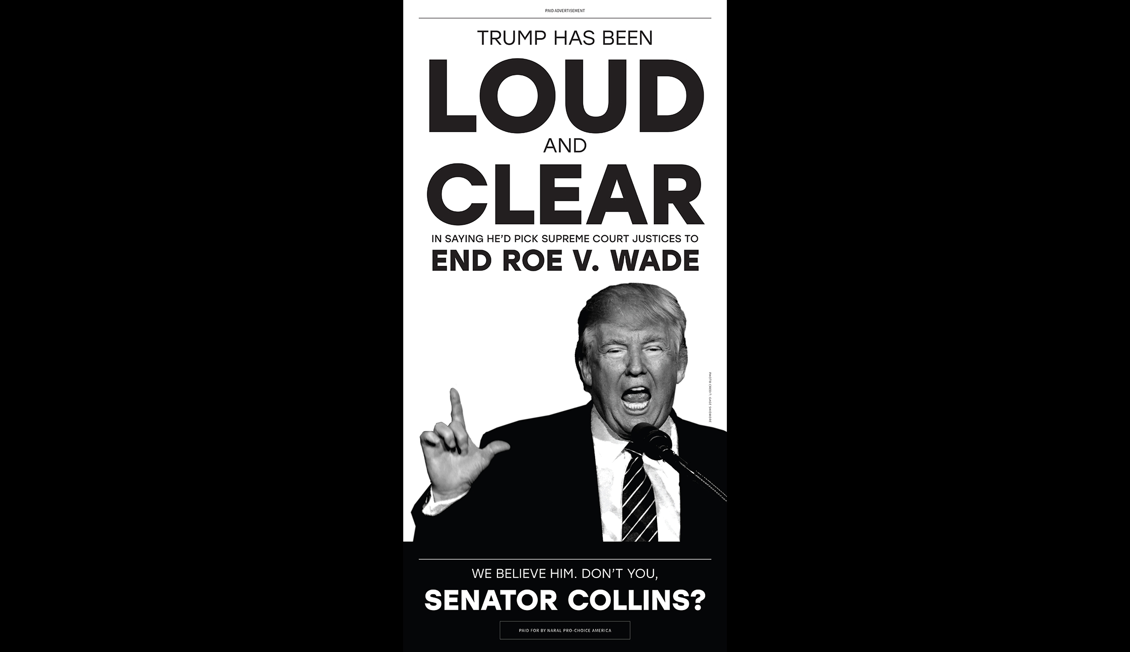 Abortion rights groups hit Susan Collins with ads on SCOTUS vote