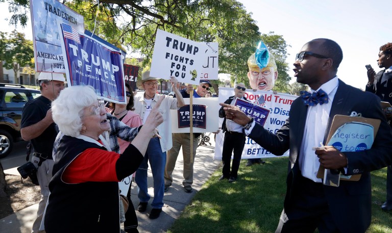 Throughout all of the senseless infighting and finger-pointing this election, one thing has become abundantly clear: We have to heal our wounds and reunite as a nation. (AP Photo/Carlos Osorio)