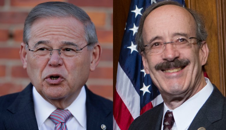 Bob Menendez and Eliot Engel
