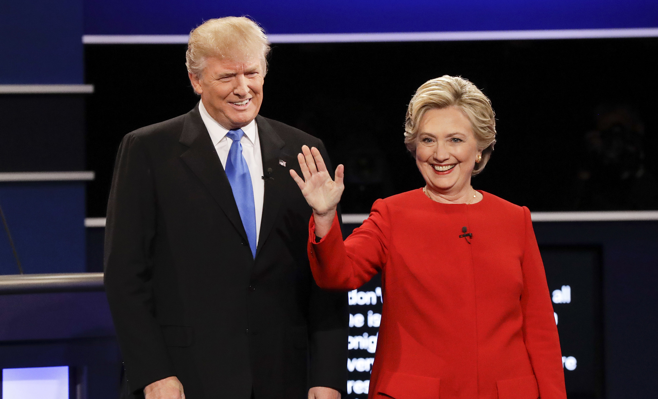 Clinton, Trump to share spotlight one day after final debate