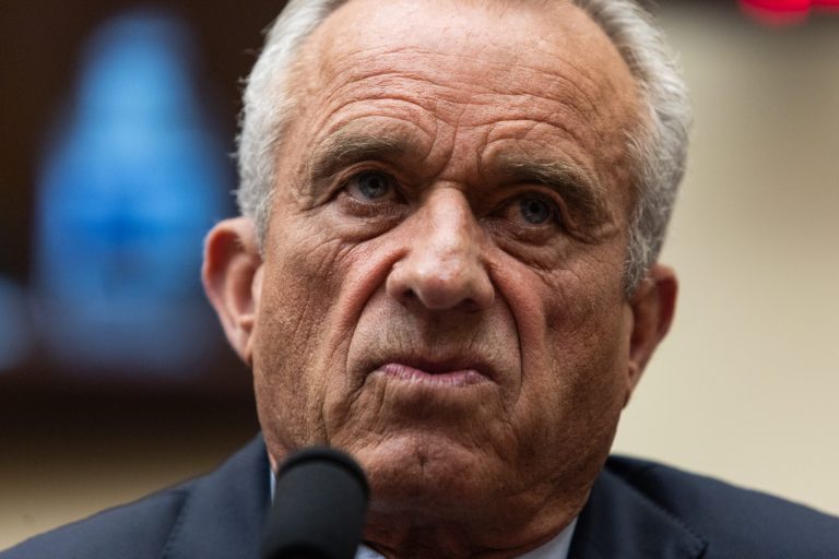 Robert F. Kennedy, Jr., testifies before a House Judiciary Select Subcommittee on the Weaponization of the Federal Government hearing on Capitol Hill in Washington, Thursday, July 20, 2023.