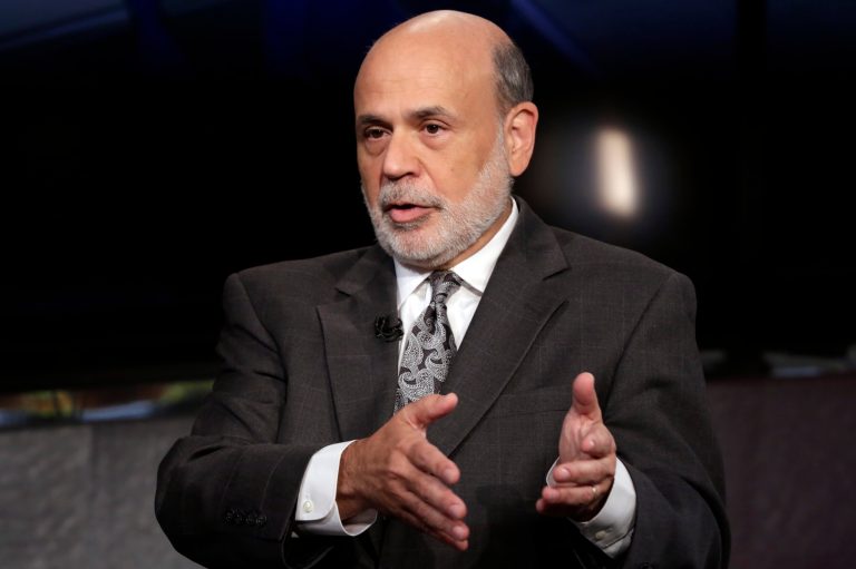 Since leaving the Fed early in 2014, Bernanke has taken a role as a scholar at the Brookings Institution think tank in Washington and has published a memoir in addition to his consulting roles. (AP Photo/Richard Drew)
