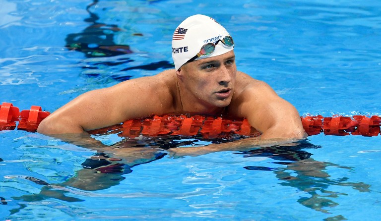 The State Department recommended Ryan Lochte cooperate with Brazilian officials. (AP Photo/Martin Meissner, File)