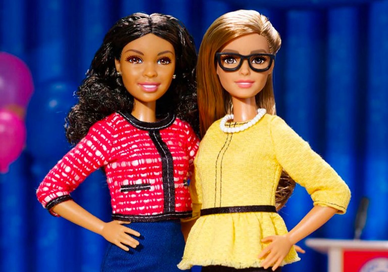 Barbie is running for president on an all-female ticket, Mattel announced Wednesday. (Photo: Mattel)