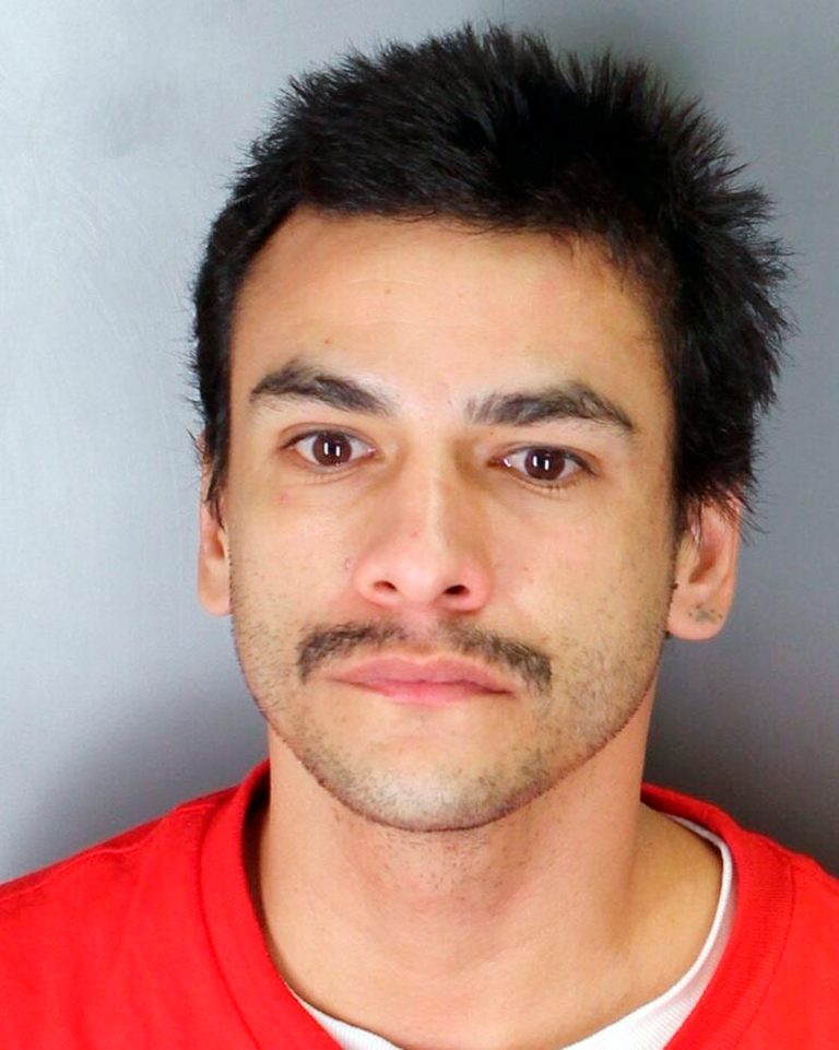   This undated photo provided by the Tulare County Sheriff's Department shows Hector Celaya, 31. Authorities say that Celaya is a suspect in shootings in which three people died and four others, including two young girls, were wounded Saturday, Dec. 8, 2012, on the Tule River Indian Reservation in the Sierra foothills of California's Central Valley. (AP Photo/Tulare County Sheriff's Department)  