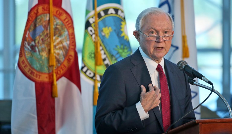 Democratic lawmakers are demanding that Attorney General Jeff Sessions explain his decision to withhold 