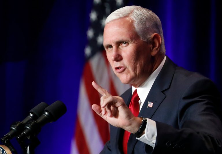 A spokesman for Vice President Mike Pence said that a report Saturday about the Pence camp preparing for a possible 2020 run for president is 